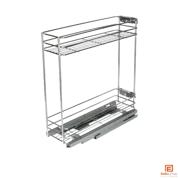 Cestello Estraibile Cucina Estrazione Totale – SOFT CLOSING Porta bottiglie