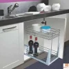 Cestello Estraibile Cucina Estrazione Totale – SOFT CLOSING Porta bottiglie - immagine 2