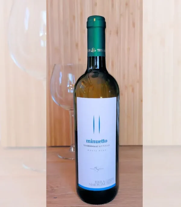 Chardonnay Minuetto vino bianco IGP Puglia