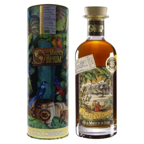 RHUM DE COLOMBIE – LA MAISON DU RHUM – 70 CL.