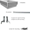 Kit 4 Cassetti COMBI in ABS + Guide e Supporti Frontali – Multiuso e Lavabili 100% - immagine 3