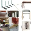 Lastrina ad Angolo con Bordi Tondi in Acciaio Zincato Dimensioni a Scelta – Kit 100 pz. - immagine 2