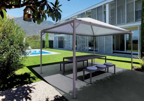 Gazebo in alluminio Smart di Unosider