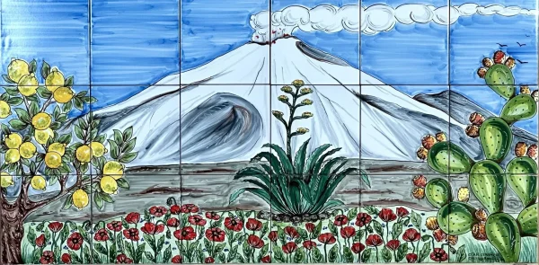 Pannello in ceramica 60×120 Etna