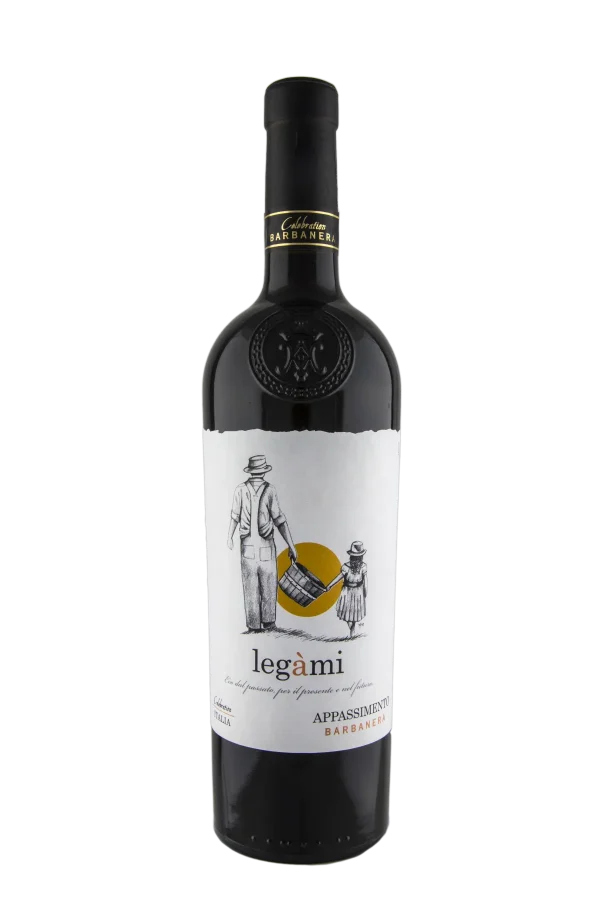 VINO ROSSO UVE APPASSITE LEGAMI BARBANERA