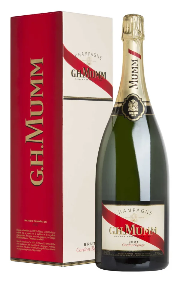 CHAMPAGNE MUMM CORDON ROUGE MAGNUM 1,5LT.