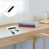 Passacavi per Scrivania in Alluminio Quadrato o Rettangolare per Casa Ufficio Camera Soggiorno Studio o Scuola Organizzatore Cavi Computer - immagine 5