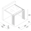 Pergola Kronos addossata di Alce - immagine 3