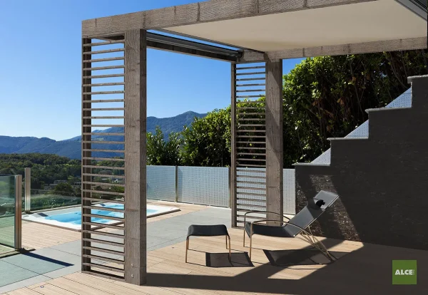 Pergola Kronos addossata di Alce