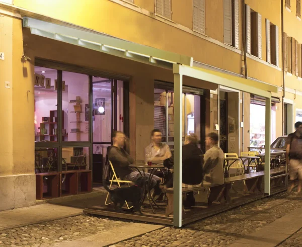 Pergola Suite addossata di Unosider
