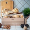 Set portapane con tagliere e cassettina - immagine 4