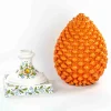 Pigna ornamentale in ceramica di Caltagirone fatta a mano H cm 50 - immagine 2