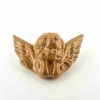 Angelo in Ceramica di Caltagirone Fatto a Mano, Idea Regalo di Natale 2 Pezzi - immagine 2