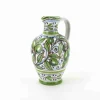 Oliera in Ceramica Decorata a Mano, oliera siciliana, Ceramica di Caltagirone Made in Italy (Olive) - immagine 4