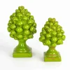 Pigna piccola H cm 12 in ceramica artigianale di Caltagirone fatta a mano - immagine 2
