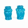 Coppia Teste di Moro H cm 10 in Ceramica di Caltagirone Fatte a Mano - immagine 4