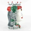 Testa di Moro Donna H cm 25 in Ceramica di Caltagirone Fatta a Mano, Testa di Moro Moderna - immagine 3