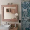 Patchwork piastrelle decorate a mano toni marini blu e verde - immagine 4
