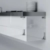 Sistema Atlas Supporto per Grandi Moduli Sospesi Capacità di Carico 120kg per Attaccaglia Kit Modulabile per Adattarsi alle Tue Esigenze di Fissaggio - immagine 2