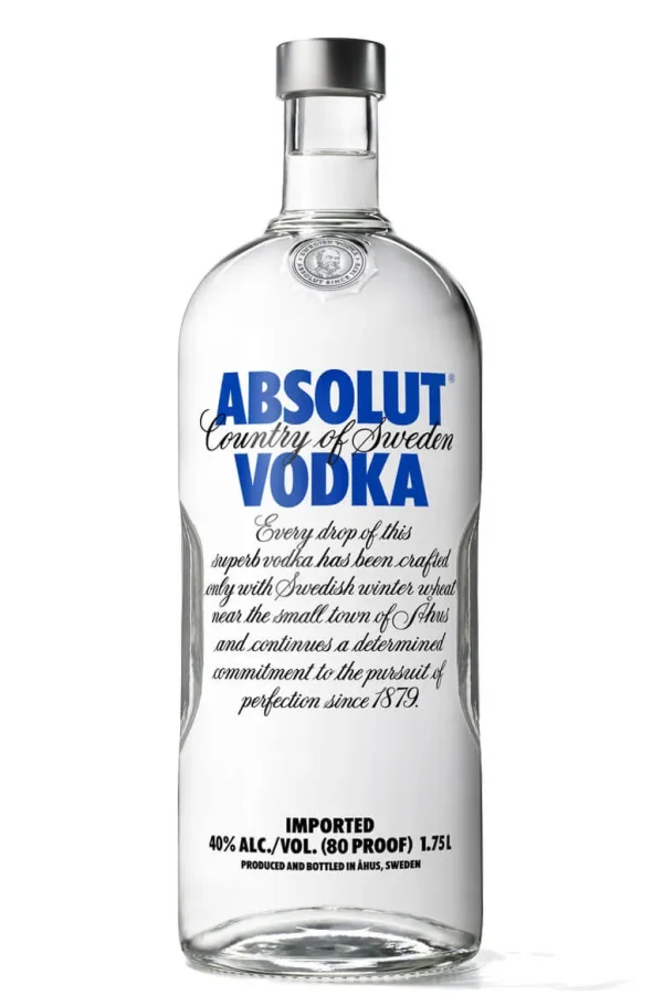 VODKA ABSOLUT 1 LT.